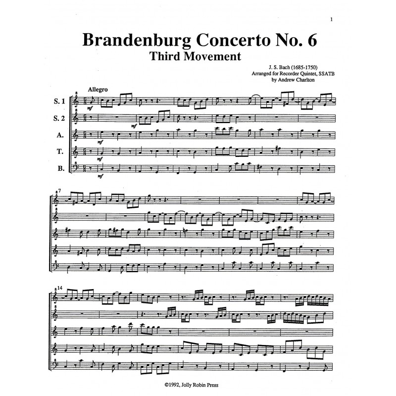 brandenburg concerto 2 movement 3