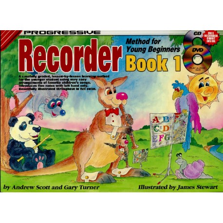 Progressive Recorder Method Book 1