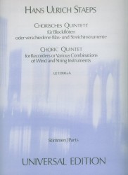 Choric Quintet (parts only)