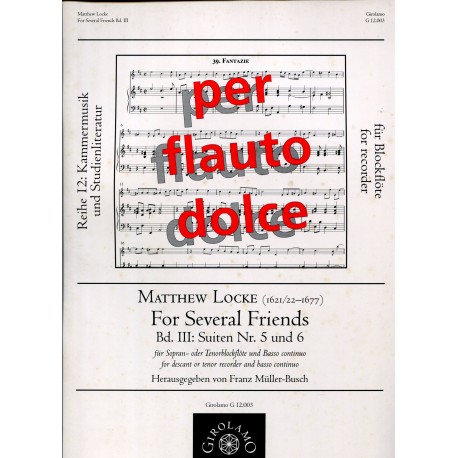 For Several Friends Suite No. 5 and 6