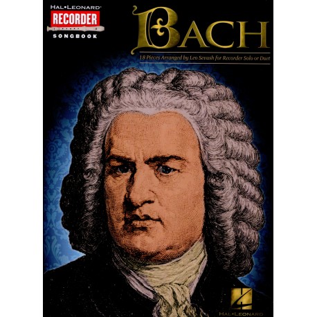 Bach 18 Pieces Arranged for Recorder Solo or Duet