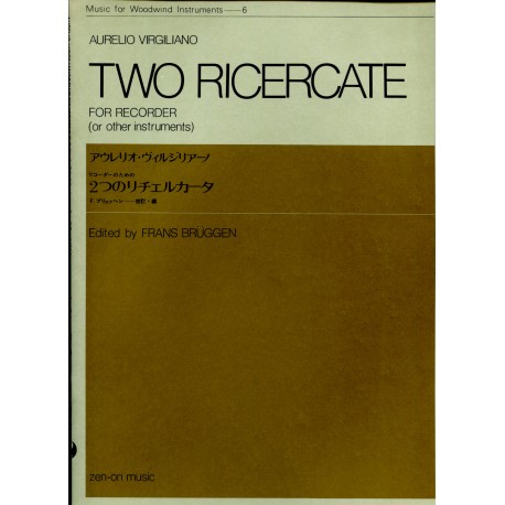Two Ricercate