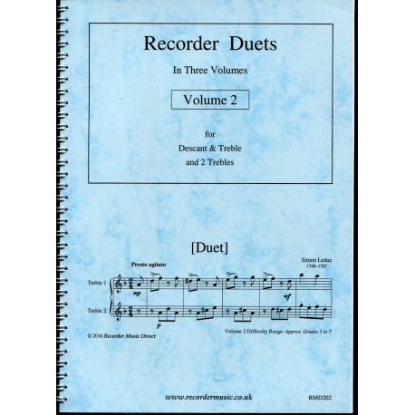 Duets for Recorder Book 2