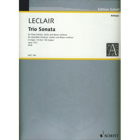 Trio Sonata in D Major Op 13/2