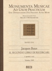 Recercari in four parts - Venice 1549 2nd Book