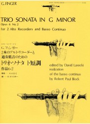 Trio Sonata in G minor Op 6 No 2
