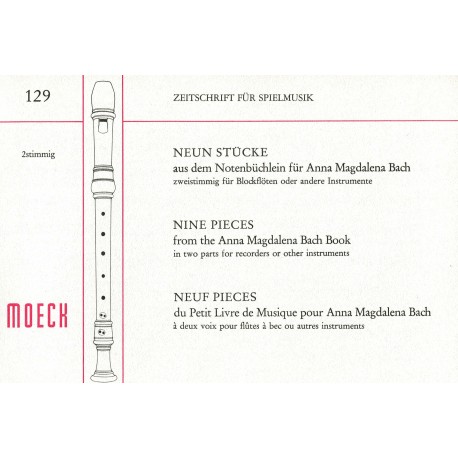 Nine Pieces from the Anna Magdalena Bach Book