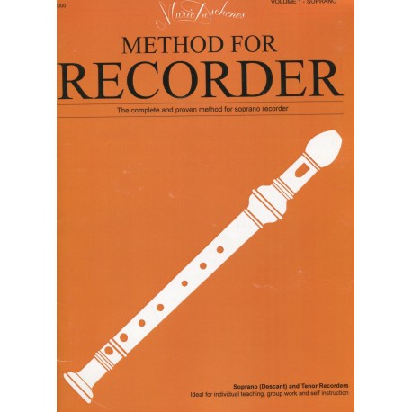 Method for Recorder Volume 1 Soprano