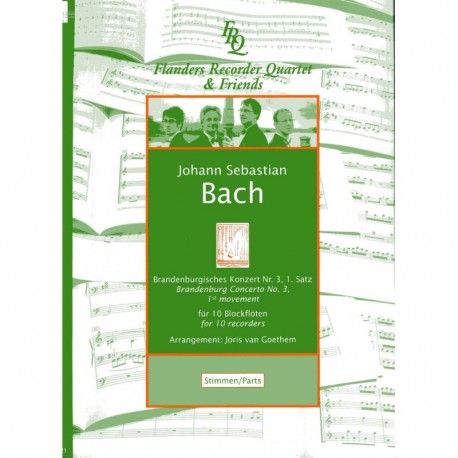 Brandenburg Concerto No 3, BWV1048 1st Movement