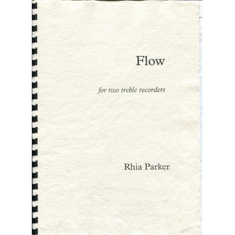 Flow for two treble recorders
