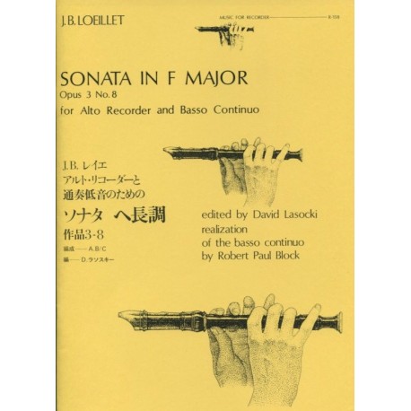 Sonata in F Major Op 3 No 8