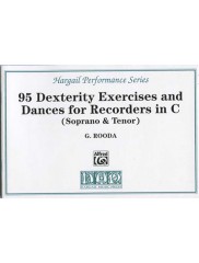 95 Dexterity Exercises and Dances for Recorders in C