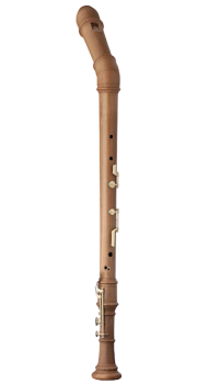 Superio Knick Bass Recorder in Pearwood