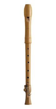 Canta Treble Recorder (with double key) in Pearwood