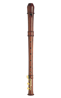 Modern Treble Recorder (F-foot) in Rosewood