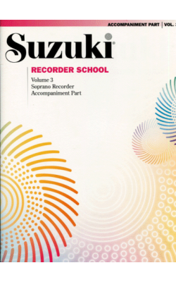 Recorder School Volume 3 Accompaniment Part Soprano Recorder