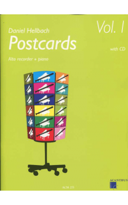 Postcards Vol 1 for Alto Recorder and Piano