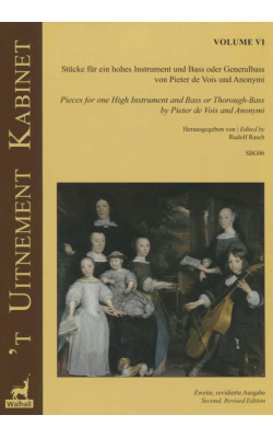 "T Uitnement Kabinet, 1646, 1649", Vol VI: Works for Descant on Bass of Basso Continuo