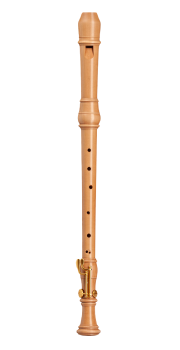 Tenor recorder Denner cherrywood with double key