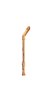 Canta Knick Bass recorder in Cherrywood