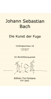 Contrapunctus 10 BWV1080.10 The Art of the Fugue
