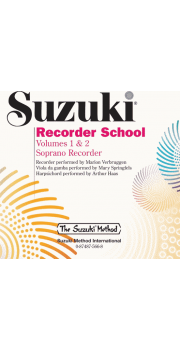 Suzuki Recorder School (Soprano Recorder) CD, Volume 1 & 2
