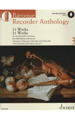 Baroque Recorder Anthology Volume 3 (with online audio)