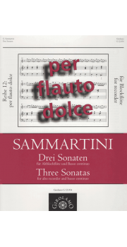 Three Sonatas Sammartini