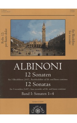 12 Sonatas Albinoni
