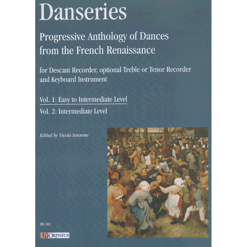 the　Anthology　Orpheus　Renaissance　Vol　French　Danseries　from　Dances　Progressive　of　Music