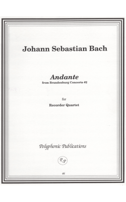 Andante from Brandenburg Concerto No 2
