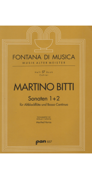Sonatas 1 & 2 for Treble Recorder and Basso Continuo