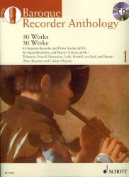 Baroque Recorder Anthology 1 (with CD)