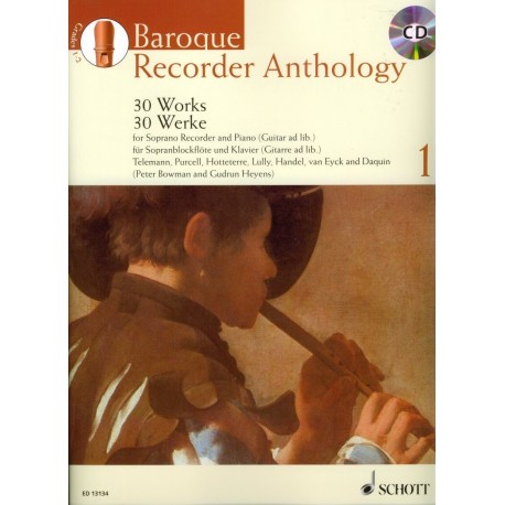 Baroque Recorder Anthology 1 (with CD)