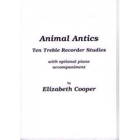 Animal Antics - 10 Treble Studies