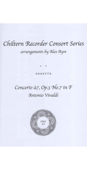 Concerto a`7, Op 3, No 7 in F