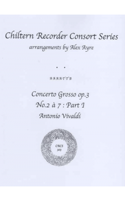 Concerto Grosso op.3 No. 2 a` 7: Part 1