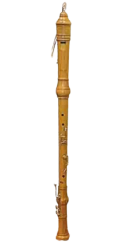 Bass Recorder in Cherrywood