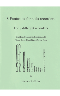 8 Fantasias for solo recorders