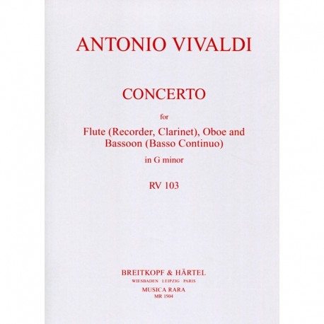 Concerto in G Minor RV 103