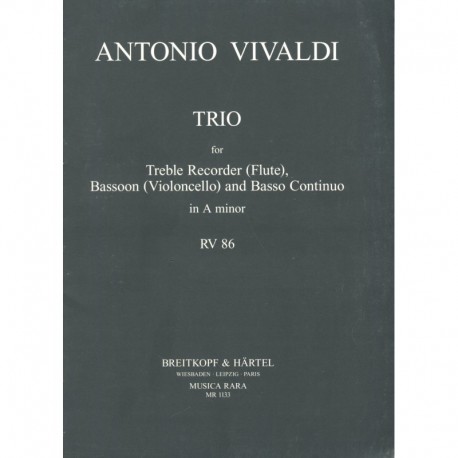 Trio in a minor RV 86