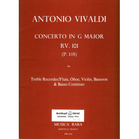 Concerto in G Major RV101