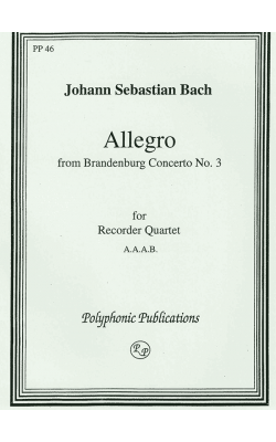 Allegro from Brandenburg Concerto No 2