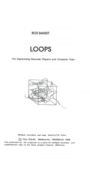 Loops for Improvising Recorder Players and Computer Tape