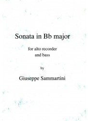 Sonata in B flat Major