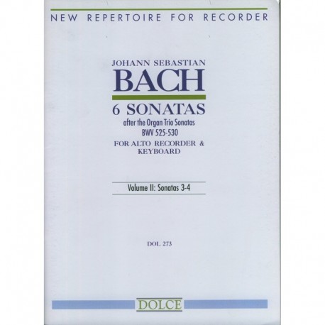 6 Sonatas after the Organ Trio Sonatas (BWV525-530) Vol II: Sonatas 3-4