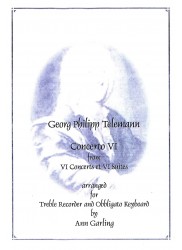 Concerto VI from VI Concerts et VI Suites in c minor TWV42:a2