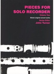 Pieces for Solo Recorder Volume 2: Eleven Original Concert Works