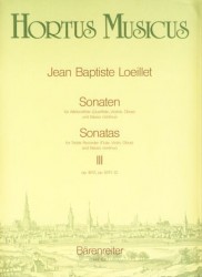 Sonatas, Vol III, Op III/12, OpIV/11-12