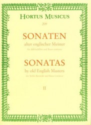 Sonatas by Old English Masters Vol II